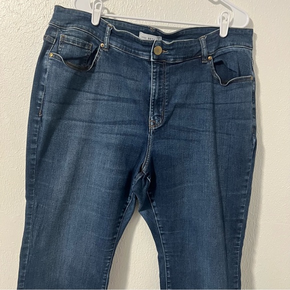 Lane Bryant Plus Size 22 Curvy Fit High-Rise Skinny Jean Flex Magic Waistband - Picture 2 of 8